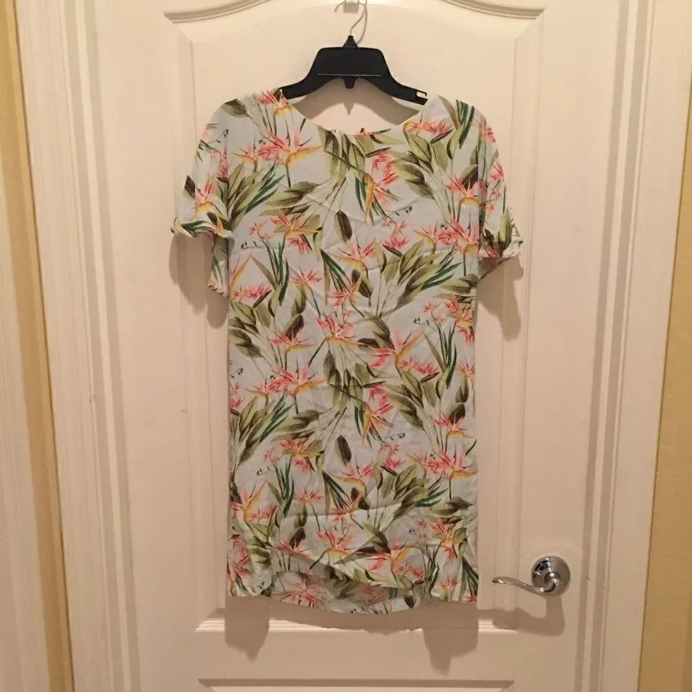 Zara Basic Floral Dress